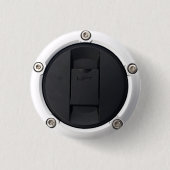 Suzuki Inazuma Tankcap Ronde Button 3,2 Cm (Voorkant)