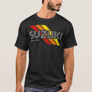 Suzuki Japanse familienaam Retro Vintage T-shirt