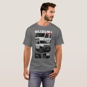 Suzuki Jimny Wit T-shirt (Voorkant volledig)