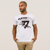 Suzuki Katana Logo Black T-shirt (Voorkant volledig)
