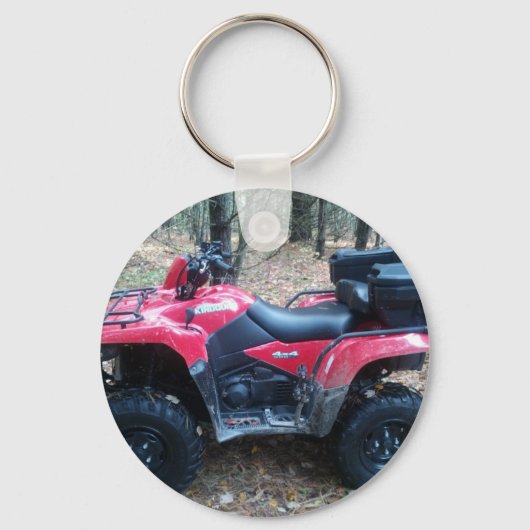 Suzuki King Quad 500 2012 Sleutelhanger (Voorkant)