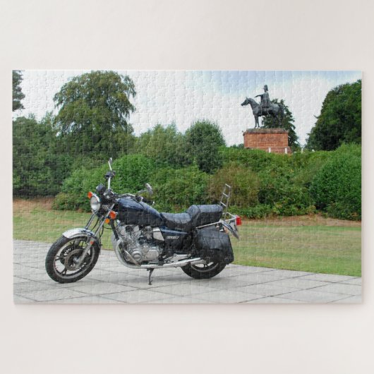 Suzuki-motor voor het Wellington-standbeeld Legpuzzel (Horizontaal)