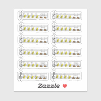 Suzuki Muziek Sticker Set