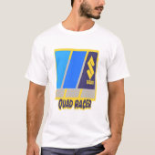 Suzuki Quad Racer Reproduction Print uit 1980 T-shirt (Voorkant)