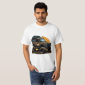 Suzuki Samurai Rock Crawler T-shirt (Voorkant volledig)