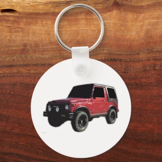 suzuki samurai sleutelhanger (Voorkant)