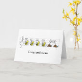 Suzuki - schattige felicitatiekaart kaart (Gele Bloem)