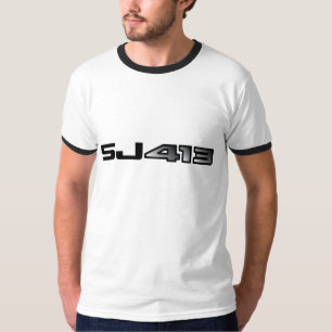 Suzuki SJ 413 script emblem T-shirt
