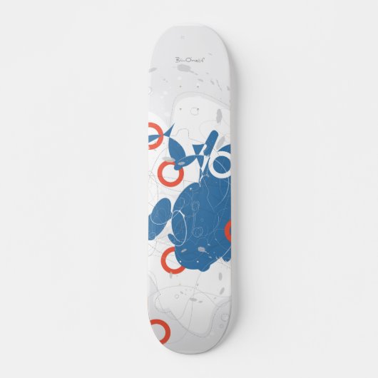 Suzukigo Abstract Skateboard (Voorkant)