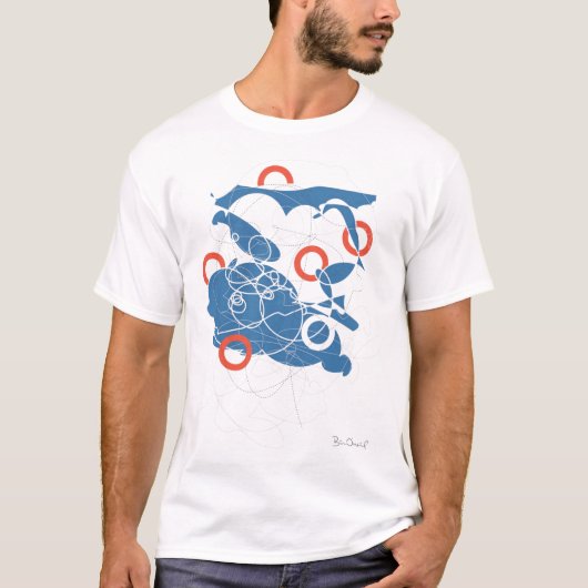Suzukigo Abstract T-shirt (Voorkant)