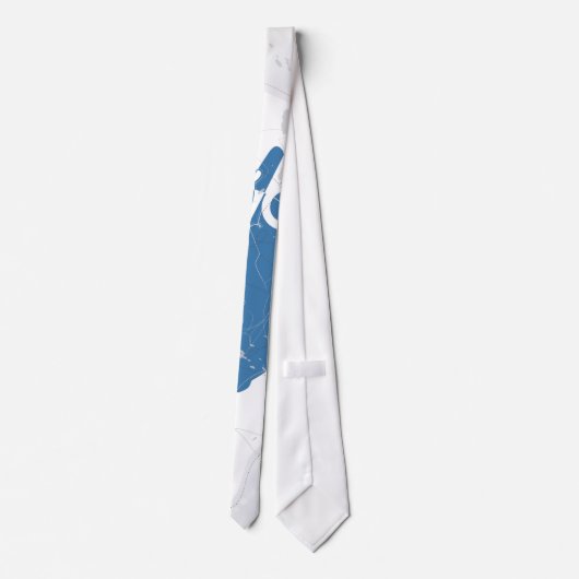 Suzukigo Modern Abstract Stropdas (Achterkant)