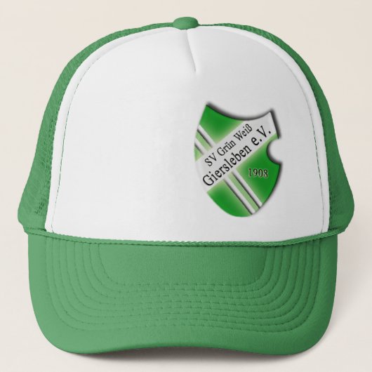SV Grün Weiß Giersleben Trucker cap (Voorkant)