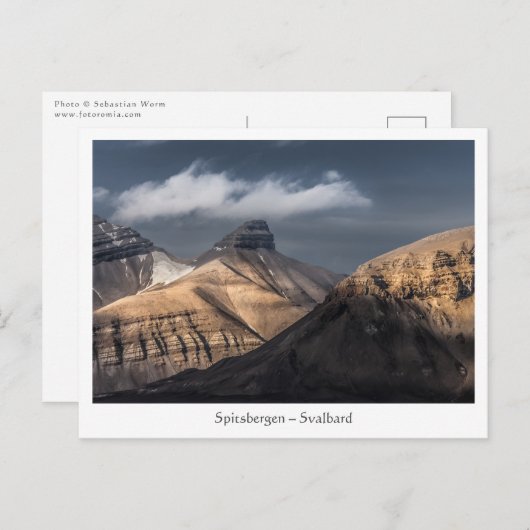 Svalbard Briefkaart (Voorkant / Achterkant)