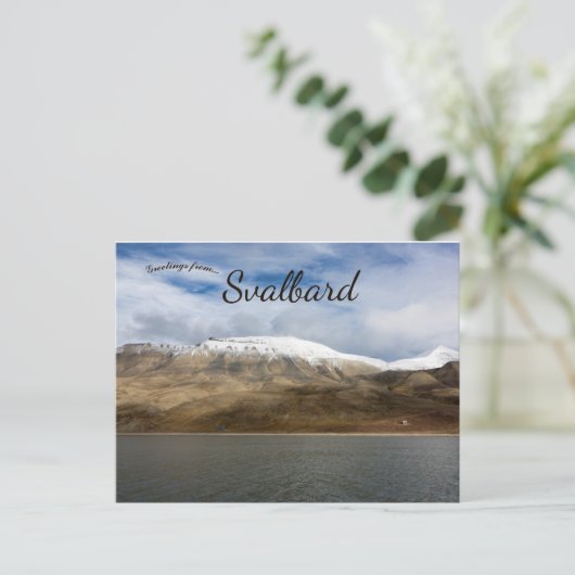 Svalbard Briefkaart (Staand voorkant)