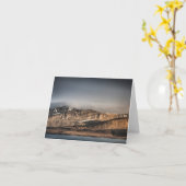 Svalbard Landschapsfoto Kaart (Gele Bloem)