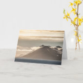 Svalbard Landschapsfoto Kaart (Gele Bloem)