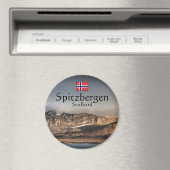 Svalbard Landschapsfoto Magneet (Insitu (Vaatwasser))