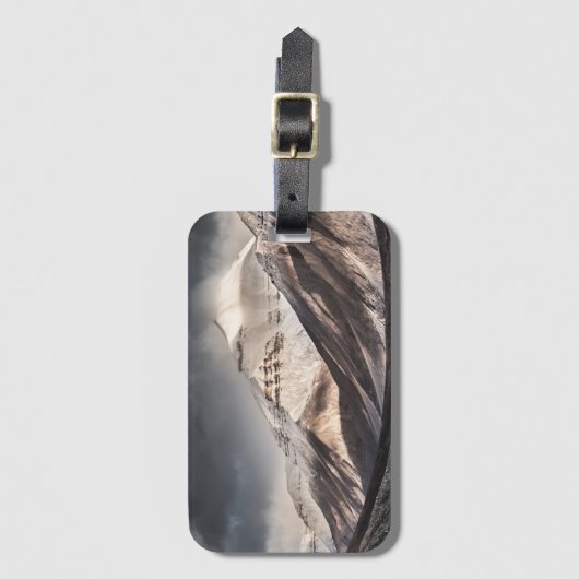 Svalbard Mountain Bagagelabel (Voorkant (verticaal))