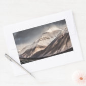 Svalbard Mountain Rechthoekige Sticker (Envelop)