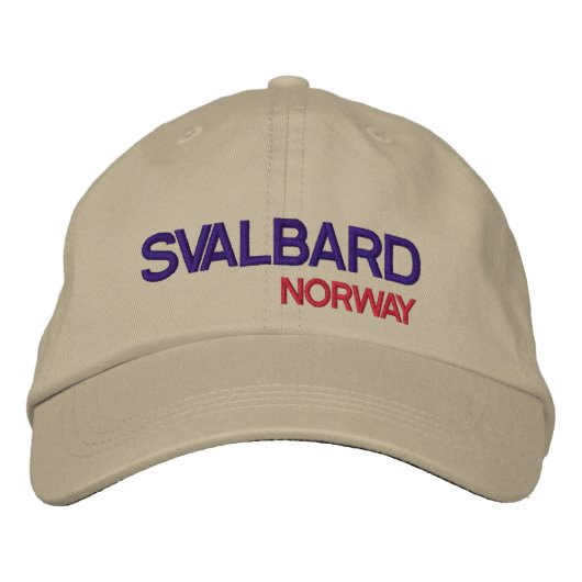 Svalbard, Noorwegen * Aanpasbaar Pet (Voorkant)