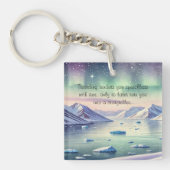 Svalbard, Noorwegen & prijsopgave Sleutelhanger (Voorkant)