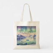 Svalbard, Noorwegen & prijsopgave Tote Bag (Achterkant)