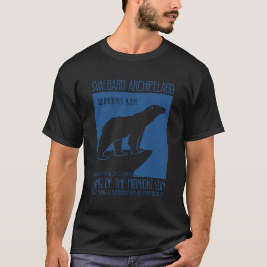 Svalbard Norway Polar Beer - Longyearbyen Spitsber T-shirt (Voorkant)