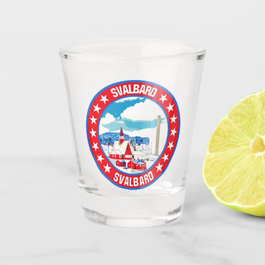 Svalbard Shot Glas (Voorkant)