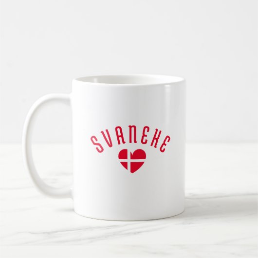 SVANEKE Denmark Heart Koffiemok (Links)