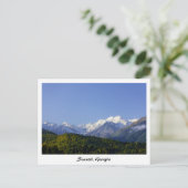 Svaneti Georgia souvenir briefkaart (Staand voorkant)