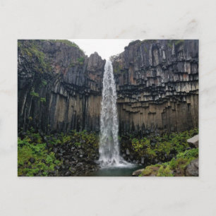 Svartifoss, IJsland Briefkaart