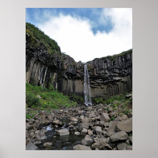 Svartifoss Poster (Voorkant)