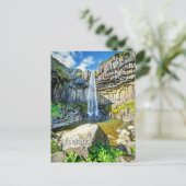 Svartifoss Waterfall, IJsland Briefkaart (Staand voorkant)