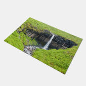 Svartifoss Waterfall in Skaftafell - IJsland Deurmat (Schuin)