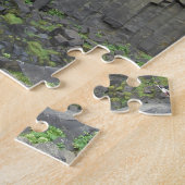 Svartifoss waterval, IJsland Legpuzzel (Zijkant)