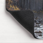 Svartifoss waterval in IJsland mousepad Muismat (Hoek)