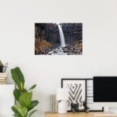 Svartifoss waterval in IJsland poster (Thuiskantoor)