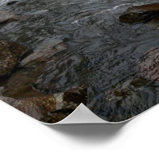 Svartifoss waterval in IJsland poster (Hoek)