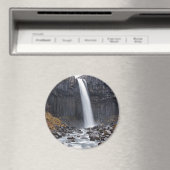 Svartifoss waterval in IJsland ronde magneet (Insitu (Vaatwasser))