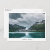 Svartisen Glacier Noorwegen Briefkaart (Voorkant / Achterkant)
