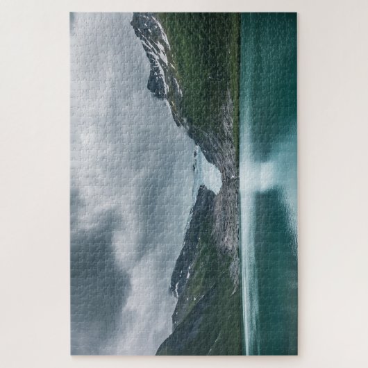 Svartisen Glacier Noorwegen Legpuzzel (Verticaal)