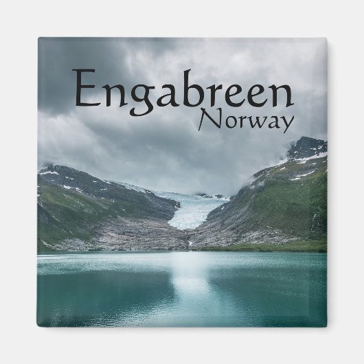 Svartisen Glacier Noorwegen Magneet (Voorkant)