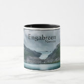 Svartisen Glacier Souvenir Mok (Midden)
