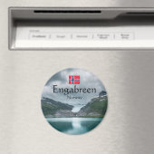 Svartisen-gletsjer Noorwegen Magneet (Insitu (Vaatwasser))