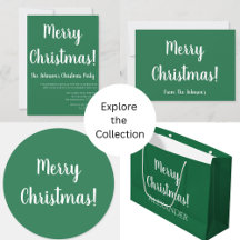 Green Christmas Festive Collection