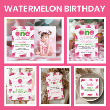 Watermelon Birthday Party