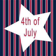 Fun and Fancy Patriotic Red White & Blue