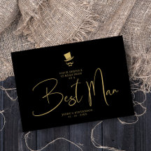 Groomsmen Proposal Card Designs Collection