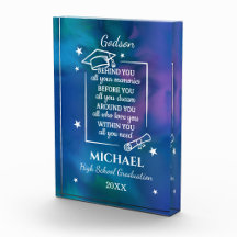 Godson High School Graduation Personalized Gifts