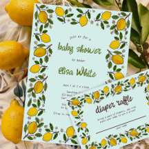 Lovely Lemons Baby Shower